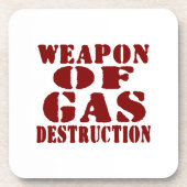 Gaszerstörungswaffen Untersetzer (Vorderseite)
