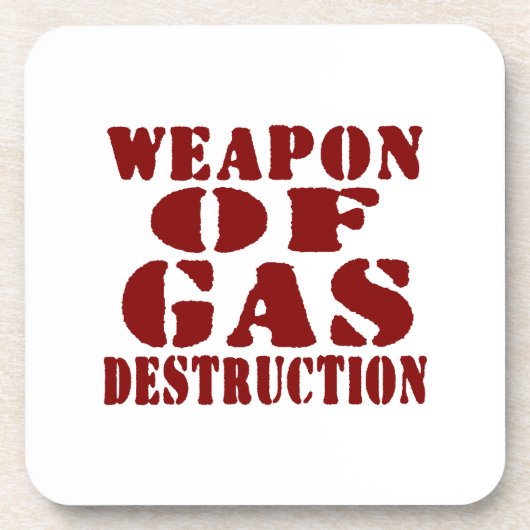 Gaszerstörungswaffen Untersetzer (Vorderseite)