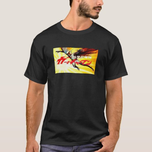 Gatchaman Title Angepasst Scoop T-Shirt (Vorderseite)