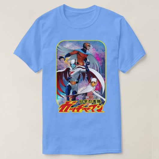 Gatchaman Vintag Trio T-Shirt (Design vorne)