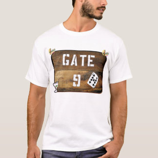 Gate9gear Weiß-T-Shirt T-Shirt