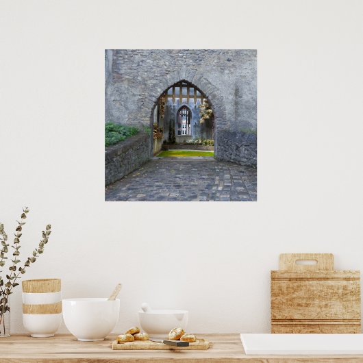 Gate Architecture Toszene Poster (Küche)