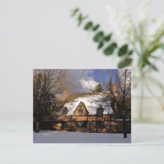 Gate House Postkarte (Stehend Vorderseite)