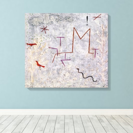 Gate K | Paul Klee | Leinwanddruck (Insitu (Holzboden))