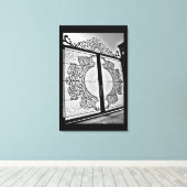 Gate Leinwanddruck (Insitu (Holzboden))