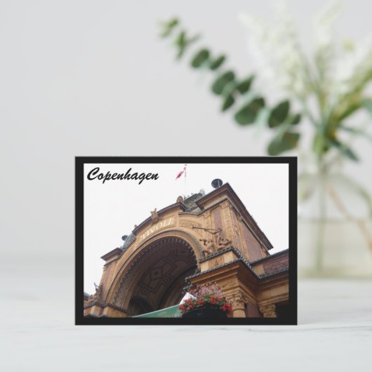 Gate Postkarte (Stehend Vorderseite)