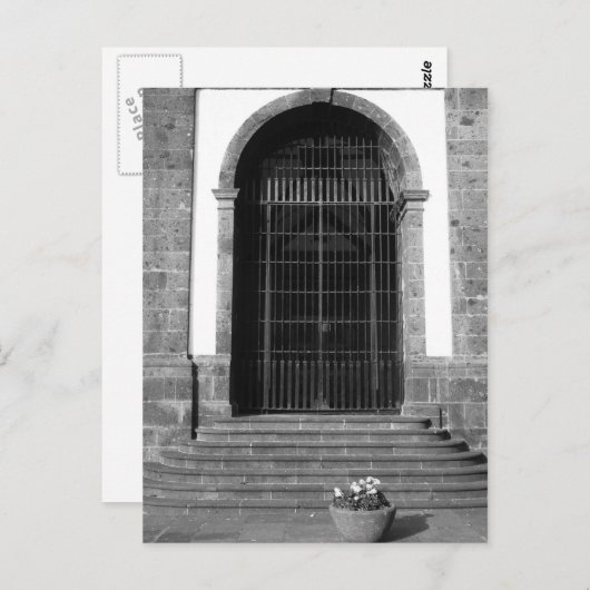 Gate Postkarte (Vorne/Hinten)