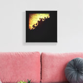 Gate Shadow Leinwanddruck (Insitu (Wohnzimmer))