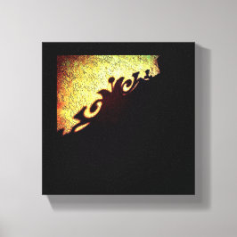 Gate Shadow Leinwanddruck