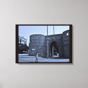 Gate Stroll Leinwanddruck