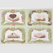 Gâteaux à la Crème Cake Decoupage Seidenpapier (Vorderseite)