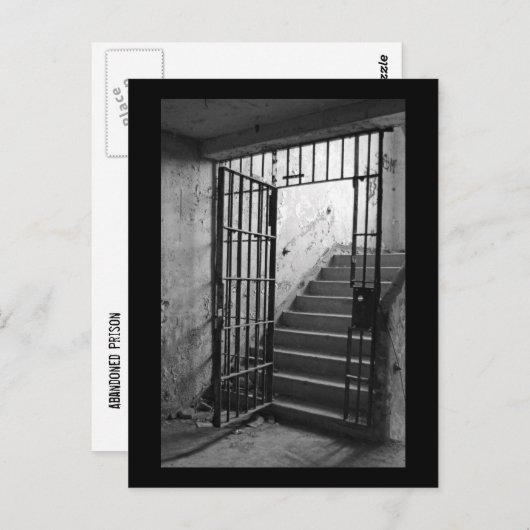 Gated Entry Postkarte (Vorne/Hinten)