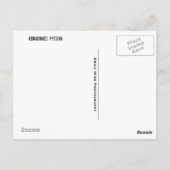 Gated Entry Postkarte (Rückseite)