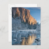 Gates in Yosemite Postkarte (Vorne/Hinten)