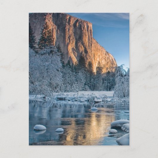 Gates in Yosemite Postkarte (Vorderseite)