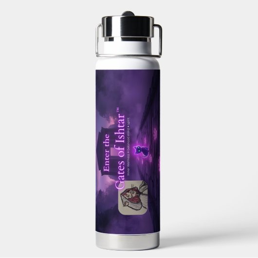 Gates of Ishtar Wasserflasche Trinkflasche (Hinten)