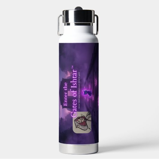 Gates of Ishtar water bottle Trinkflasche (Vorderseite)