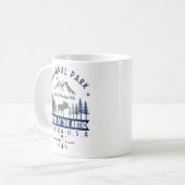 Gates of the Arctic Forest Landscape Kaffeetasse (Vorderseite Links)