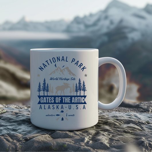 Gates of the Arctic Forest Landscape Kaffeetasse
