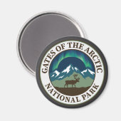 Gates of the Arctic National Park Magnet (Vorderseite/Rückseite)