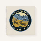 Gates of the Arctic National Park Notizblock (Vorderseite)