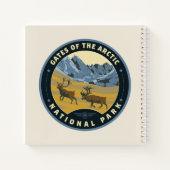 Gates of the Arctic National Park Notizblock (Rückseite)