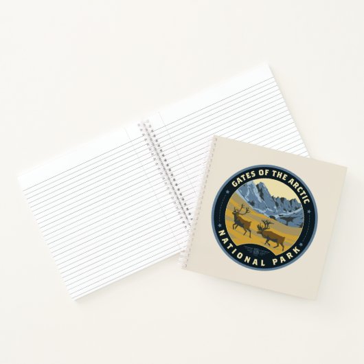 Gates of the Arctic National Park Notizblock (Innenseite)