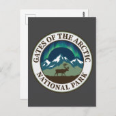 Gates of the Arctic National Park Postkarte (Vorne/Hinten)