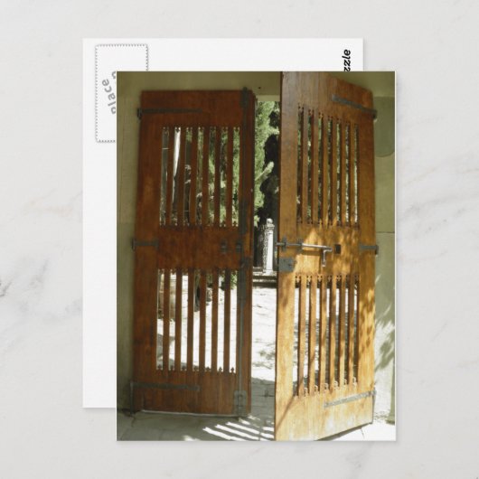 Gates Postkarte (Vorne/Hinten)