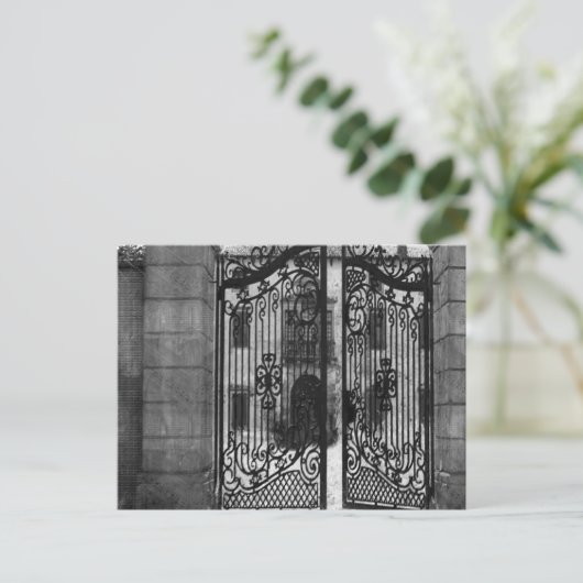 Gates Windows Bridge Artistic Return+Giveaway Postkarte (Stehend Vorderseite)