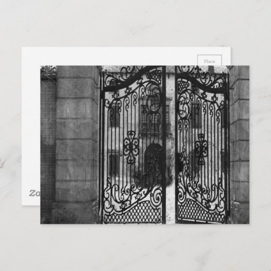 Gates Windows Bridge Artistic Return+Giveaway Postkarte (Vorne/Hinten)