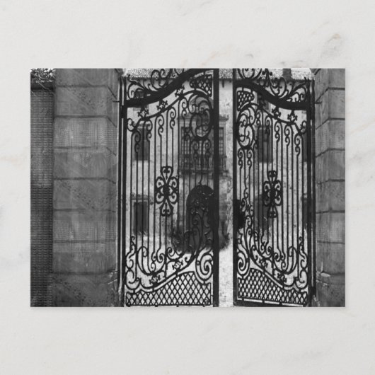 Gates Windows Bridge Artistic Return+Giveaway Postkarte (Vorderseite)