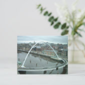 Gateshead Millennium Bridge Postkarte (Stehend Vorderseite)