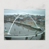 Gateshead Millennium Bridge Postkarte (Vorderseite)