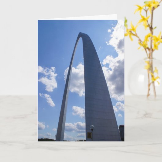 Gateway Arch Card Karte (Gelbe Blume)