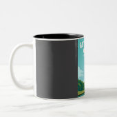 Gateway Arch Funny One Star Review National Park T Zweifarbige Tasse (Links)
