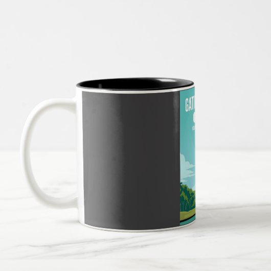 Gateway Arch Funny One Star Review National Park T Zweifarbige Tasse (Links)