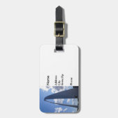 Gateway Arch Gepäckanhänger (Vorderseite vertikal)