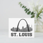 Gateway Arch in St. Louis Postkarte (Stehend Vorderseite)