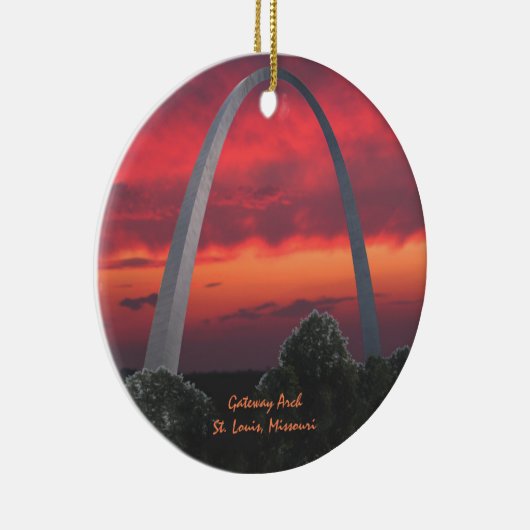 Gateway Arch Keramik Ornament (Rechts)