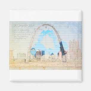Gateway Arch Magnet