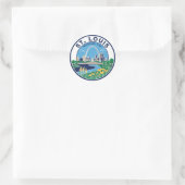 Gateway Arch Missouri Runder Aufkleber (Tasche)