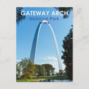 Gateway Arch National Park Missouri Postkarte