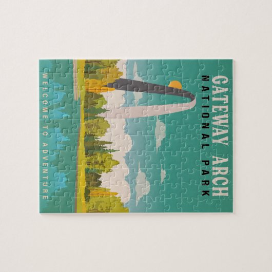 Gateway Arch National Park - Missouri Saint Louis Puzzle (Horizontal)