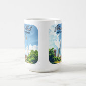 Gateway Arch National Park Missouri St Louis Retro Kaffeetasse (Mittel)