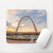 Gateway Arch National Park, Missouri, USA Mousepad (Mit Mouse)