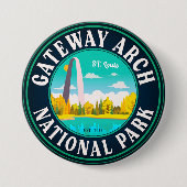 Gateway Arch National Park Saint Louis - Missouri Button (Vorderseite)
