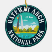 Gateway Arch National Park Saint Louis - Missouri Keramik Ornament (Vorne)