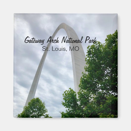 Gateway Arch National Park, St. Louis, MO Magnet (Vorne)