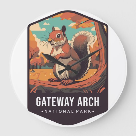 Gateway Arch National Park Uhr 2025 (Vorderseite)